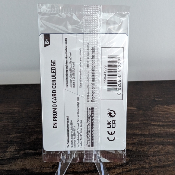 NEW SEALED Ceruledge Promo Card Paldean Fates Pokemon Day 2024 Holo Card - Picture 4 of 7